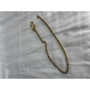 Louis Vuitton Gold Wallet Chain